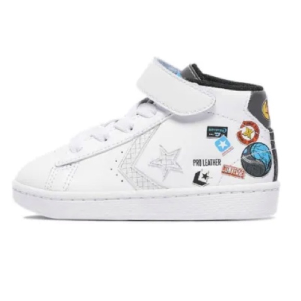 Converse Pro Leather Jump Ball Toddler High Top Shoe Size 5 New In Box - Picture 2 of 7